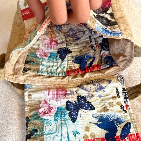 One-Of-A-Kind Japanese Cotton Bag - Picture 6 of 7